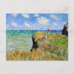 Cartão Postal Claude Monet Clifftop Walk<br><div class="desc">Claude Monet Clifftop Walk</div>