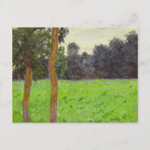 Cartão Postal Claude Monet Deux Arbres dans la Prairie