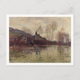 Cartão Postal Claude Monet Inundações em Giverny