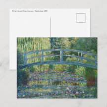 Claude Monet - Lagoa de Água Lily, Harmonia Verde