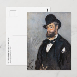 Cartão Postal Claude Monet - Léon Monet
