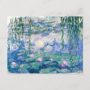 Cartão Postal CLAUDE MONET - Lírios de água