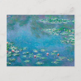 Cartão Postal Claude Monet. Lírios De Água. impressionismo franc