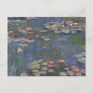 Cartão Postal Claude Monet - Lírios Hídricos
