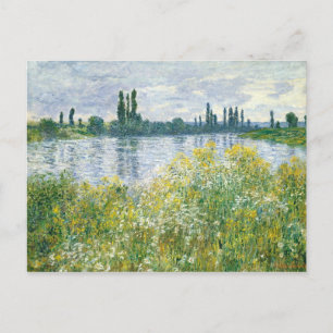 Cartão Postal Claude Monet   Margens do Sena, Vetheuil, 1880