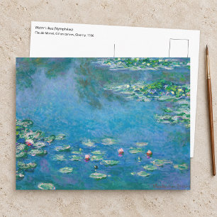 Cartão Postal Claude Monet - Nenúfares 1906