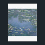 Cartão Postal Claude Monet - Nenúfares - 1906 Ryerson<br><div class="desc">Nenúfares,  1906 Ryerson. Óleo sobre tela 87, 6 x 92, 7 cm   Galeria = Instituto de Arte de Chicago  Coleção Sr. e Sra. Martin A. Ryerson  Oscar-Claude Monet (14 de novembro de 1840 - 5 de dezembro de 1926) foi um pintor impressionista francês.</div>