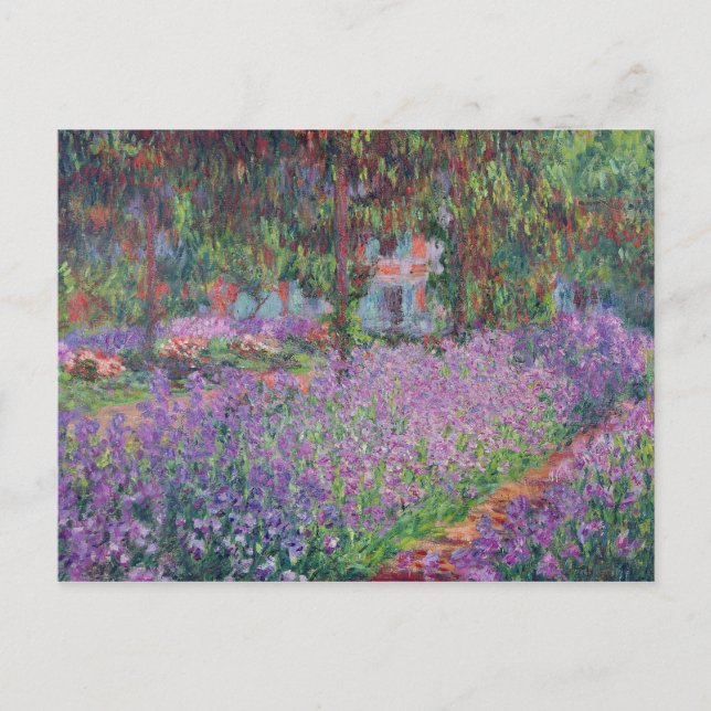 Cartão Postal Claude Monet | O Jardim do Artista em Giverny (Frente)