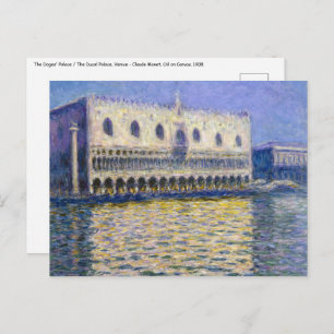 Cartão Postal Claude Monet - Palácio dos Cães