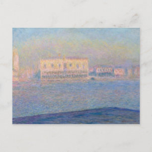 Cartão Postal Claude Monet Palácio dos cães visto de San Gio