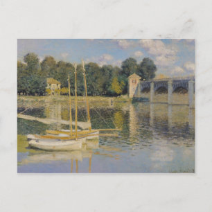 Cartão Postal Claude Monet   Ponte argentina, 1874