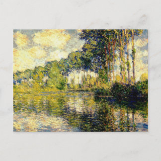 Cartão Postal Claude Monet - Poplars sobre a Epte