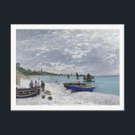 Cartão Postal Claude Monet | Praia de Sainte-Adresse<br><div class="desc">Número da coleção de imagens: XIR154674 The Beach at Sainte-Adresse,  1867 (oil on canvas). Monet,  Claude (1840-1926) sobre o petróleo na canvas. The Art Institute of Chicago,  IL,  USA Giraudon. 1867</div>