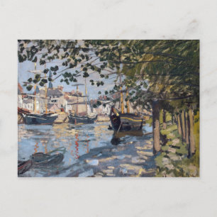Cartão Postal Claude Monet Seine at Rouen, 1872