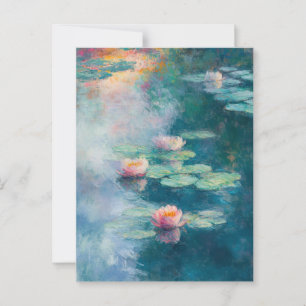Cartão postal Claude Monet Vintage