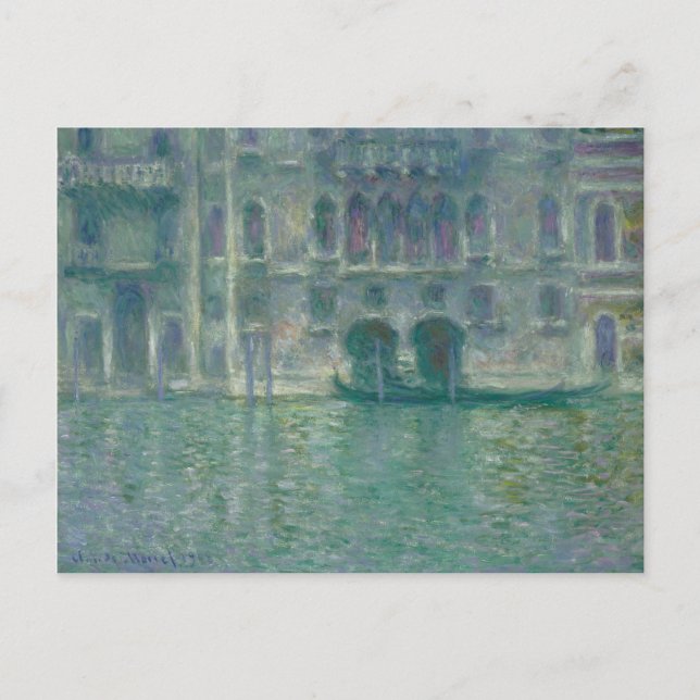 Cartão Postal Claude Monet | Vista panorâmica da ilha de França (Frente)