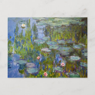 Cartão Postal Claude Monet Water Lily