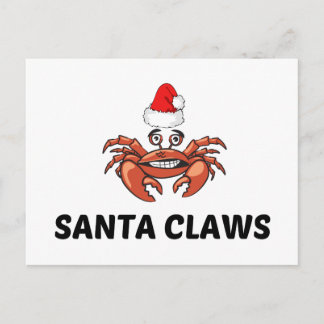 Cartão Postal CLAWS papais noeis