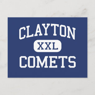 Cartão Postal Clayton - Comets - Alto - Clayton Carolina do Nort