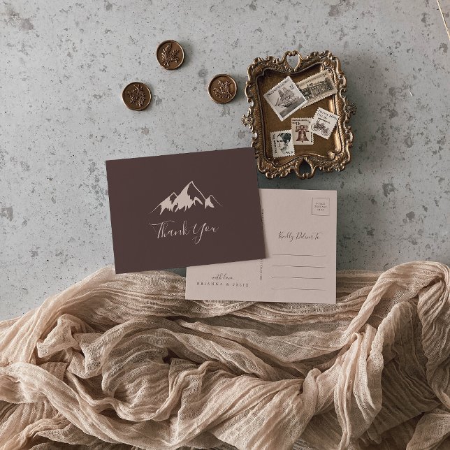 Cartão Postal Clear Mountain Country Obrigado (Criador carregado)