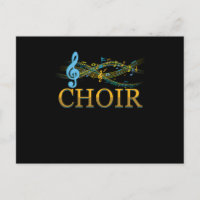 Clef Choir Music Notes Choral Chorus Singing Gift