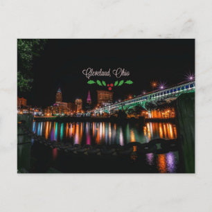 Cartão Postal Cleveland, a paisagem urbana de Ohio, a Holly de N