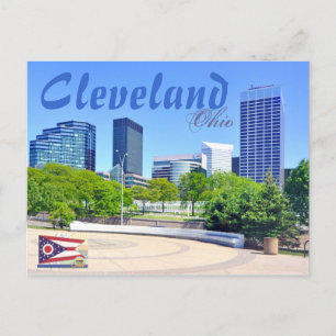 Cartão Postal Cleveland, Ohio, E.U.A.