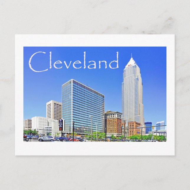 Cartão Postal Cleveland, Ohio, EUA (Frente)
