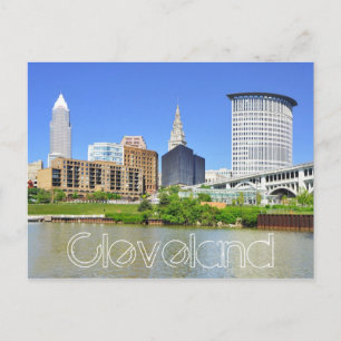 Cartão Postal Cleveland, Ohio, EUA