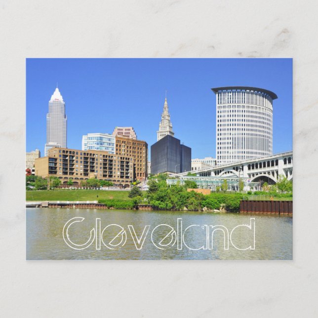 Cartão Postal Cleveland, Ohio, EUA (Frente)