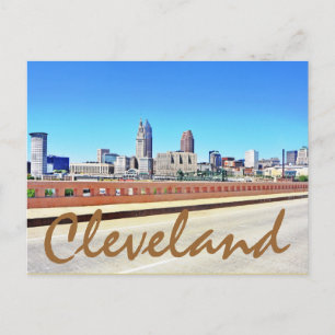 Cartão Postal Cleveland, Ohio, EUA
