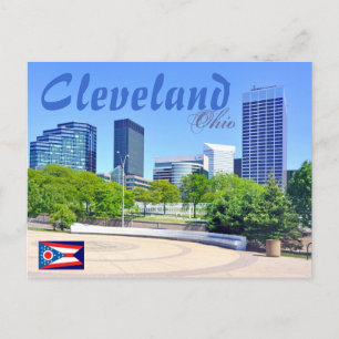 Cartão Postal Cleveland, Ohio, EUA