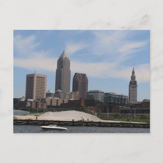 Cartão Postal Cleveland Ohio Skyline