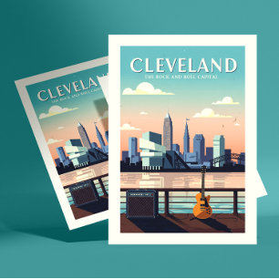 Cartão Postal Cleveland Ohio Vintage