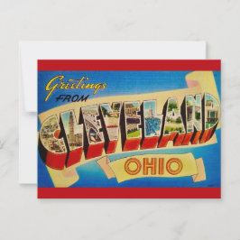 Cartão Postal Cleveland Ohio Vintage Postcard