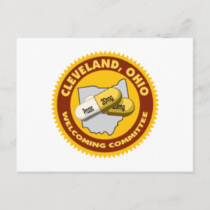 Cartão Postal Cleveland Welcome