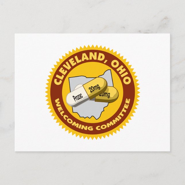 Cartão Postal Cleveland Welcome (Frente)