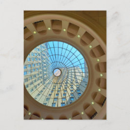 Cartão Postal Cleveland window ceiling Tower Center