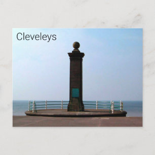 Cartão Postal Cleveleys Promenade