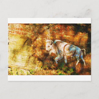 Cartão Postal Cliff Art