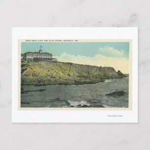 Cartão Postal Cliff Cabeça Sálida e Exterior do Cliff House #