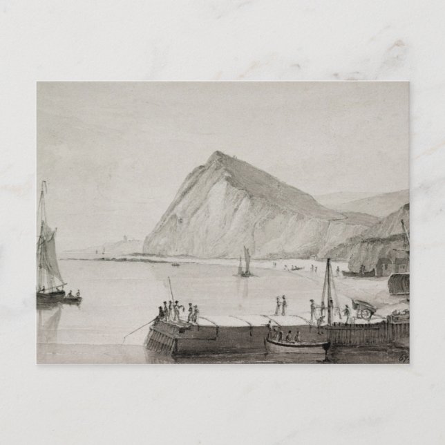 Cartão Postal Cliff de Shakespeare, Dover (Frente)