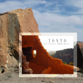 Cartão Postal Cliff Dwelff Superior, Monumento Nacional Tonto, A