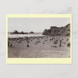 Cartão Postal Cliff House Seal Rocks, San Francisco Vintage