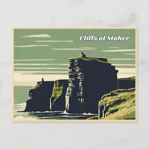 Cartão Postal Cliff of Moher Ireland