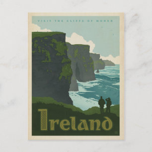 Cartão Postal Cliff of Moher Irlanda