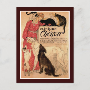 Cartão Postal Clinique Cheron