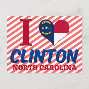 Cartão Postal Clinton, Carolina do Norte