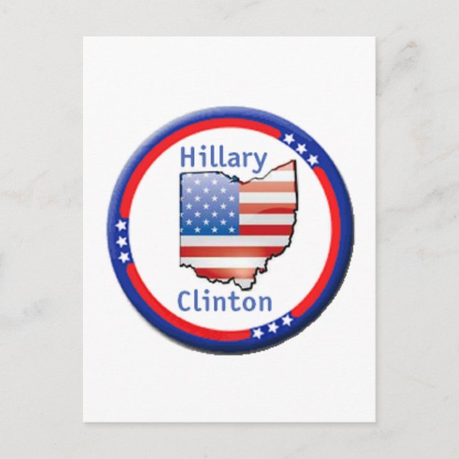 Cartão postal Clinton Ohio (Frente)