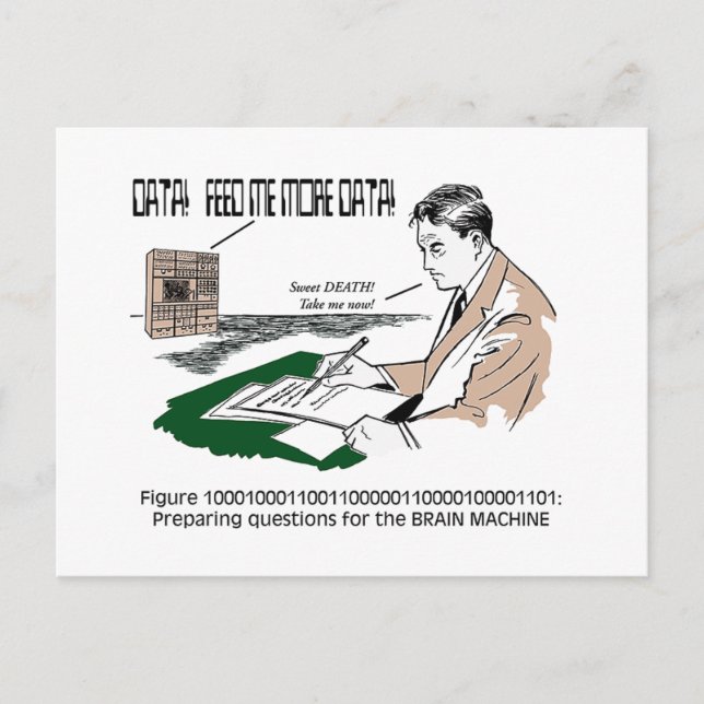 Cartão Postal Clipe estranho Art nº 2 (Frente)